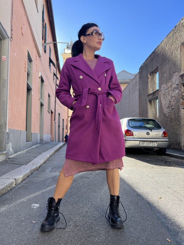 Cappotto Magenta